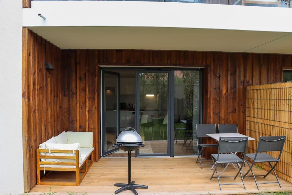 Les Cottages Jardin Elegant Et Ambiance Cosy Biscarrosse Bagian luar foto